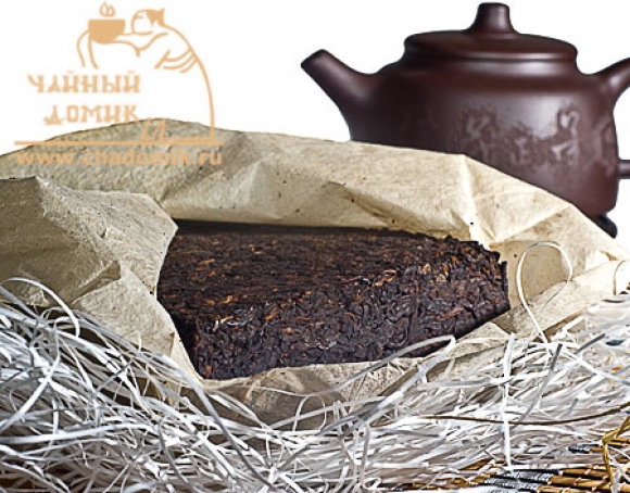Шу Пуэр плитка 1997 год, 440 гр